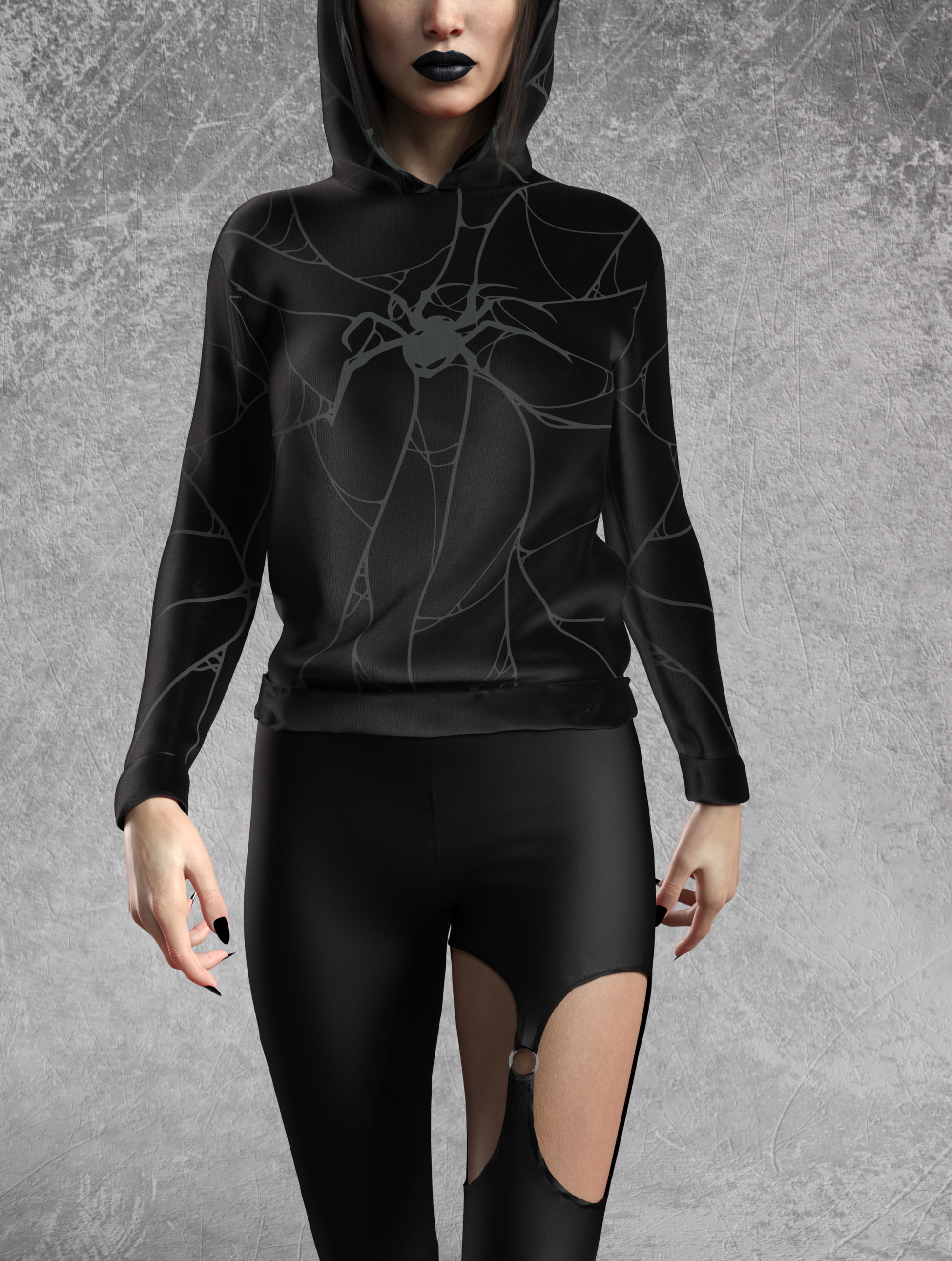 Crawl On Me Short Hoodie 1