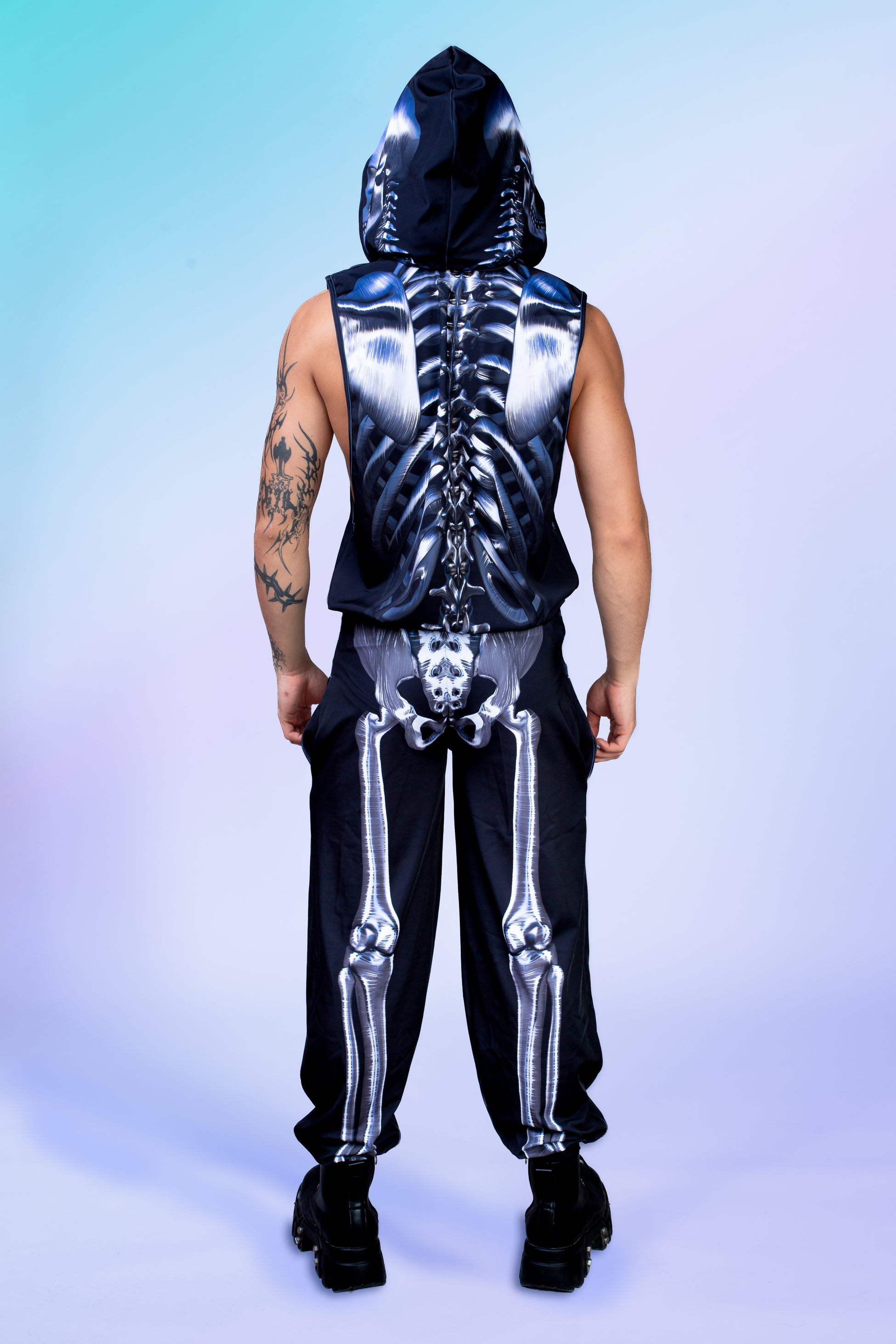 Silver Candy Skeleton Male Muscle Set 2