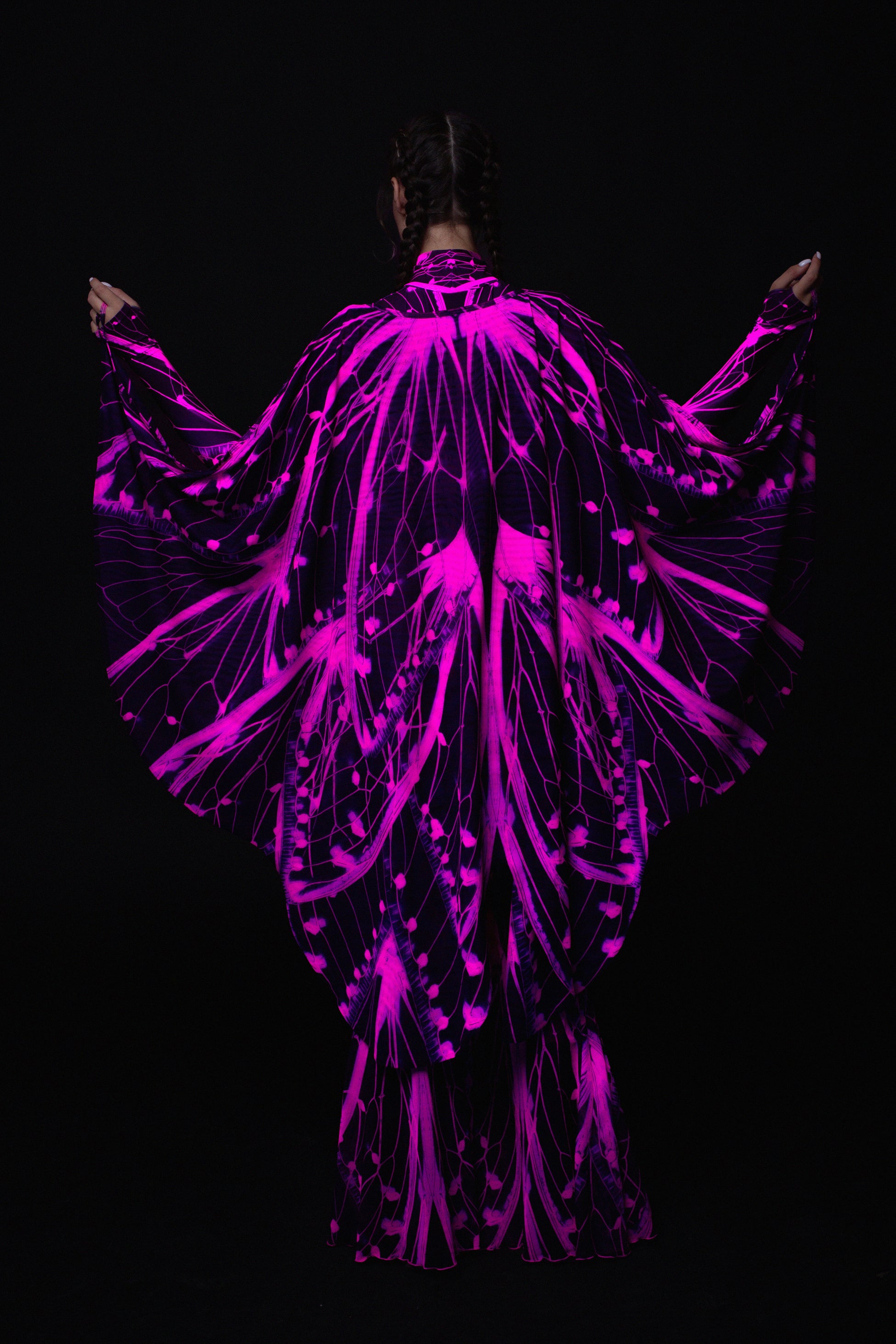 Birdsong Pink Mesh Wings 2