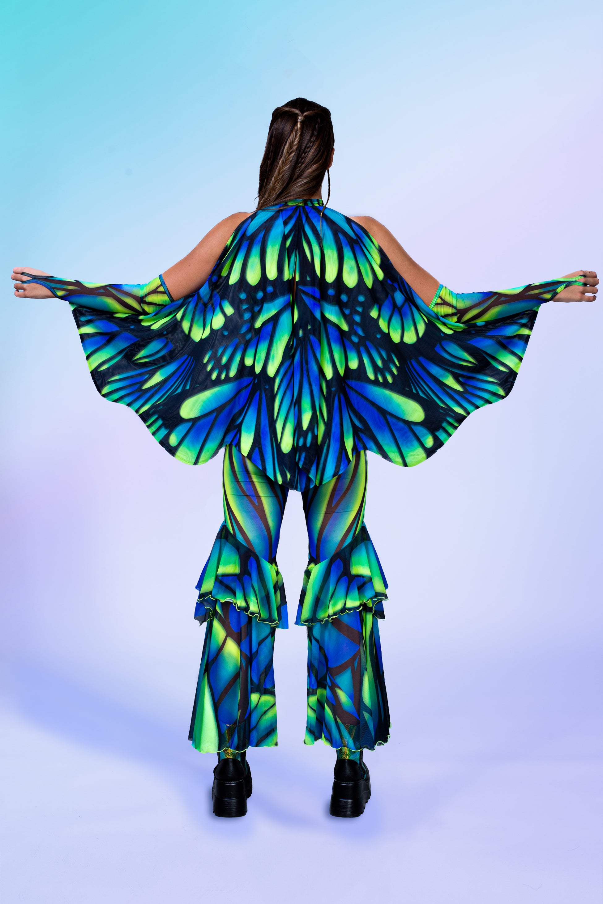 Flutter Fairy Ruffled Winged Set 2