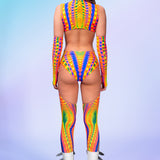 Trippyzoner Chaps Leotard