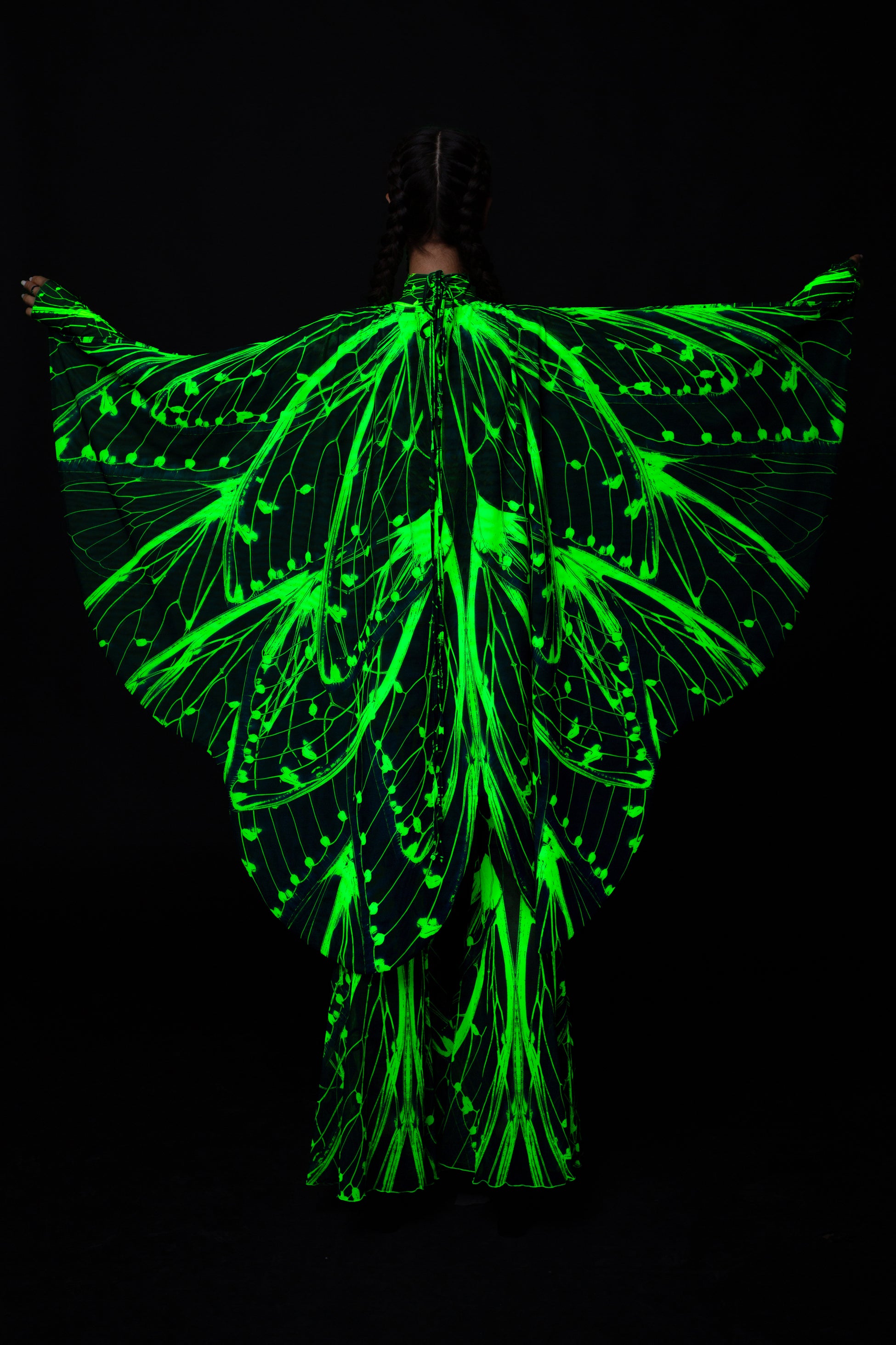 Birdsong Green Mesh Wings 2