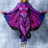 Lilac Butterfly Wings Set