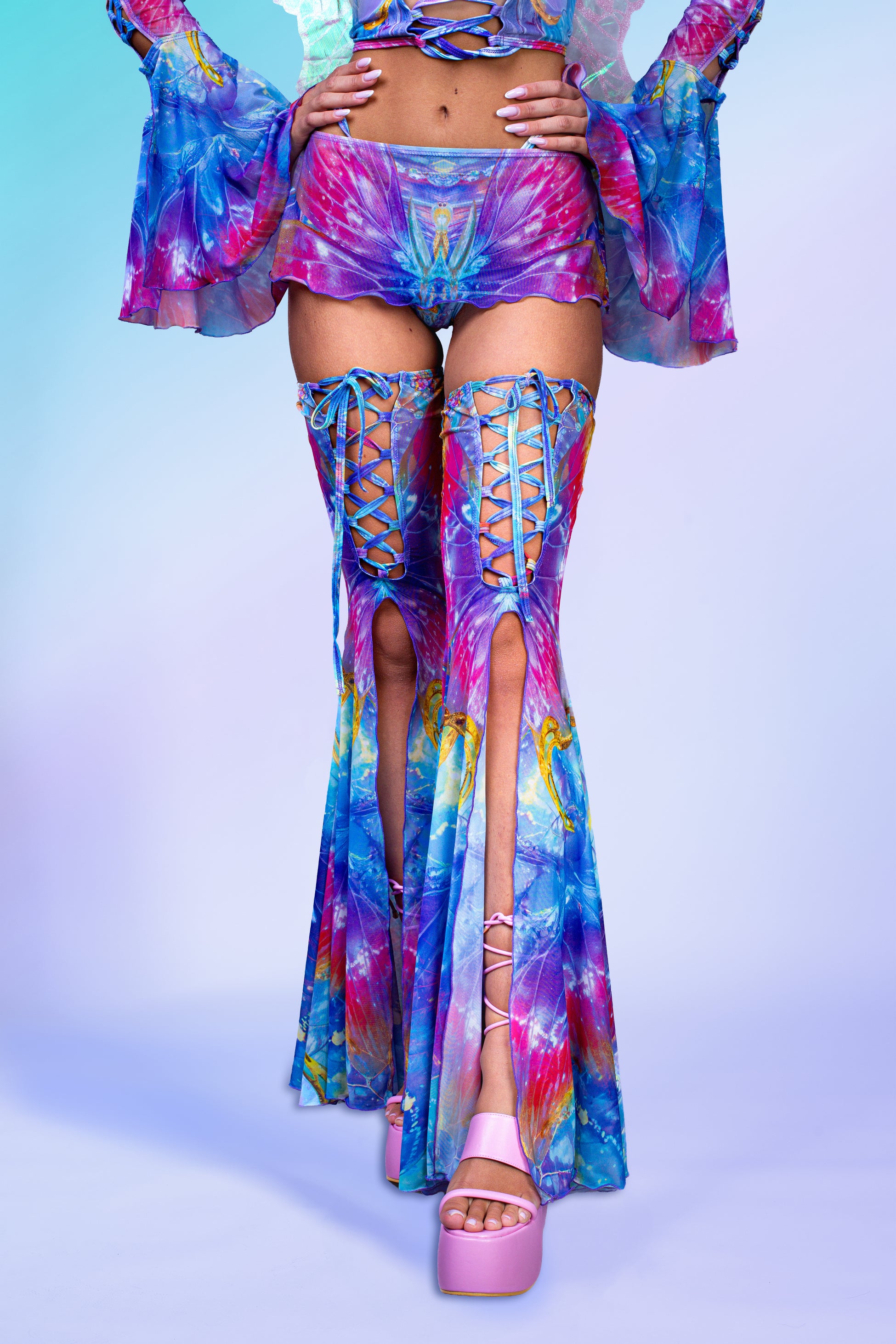 Once Upon a Time Mesh Micro Skirt 1