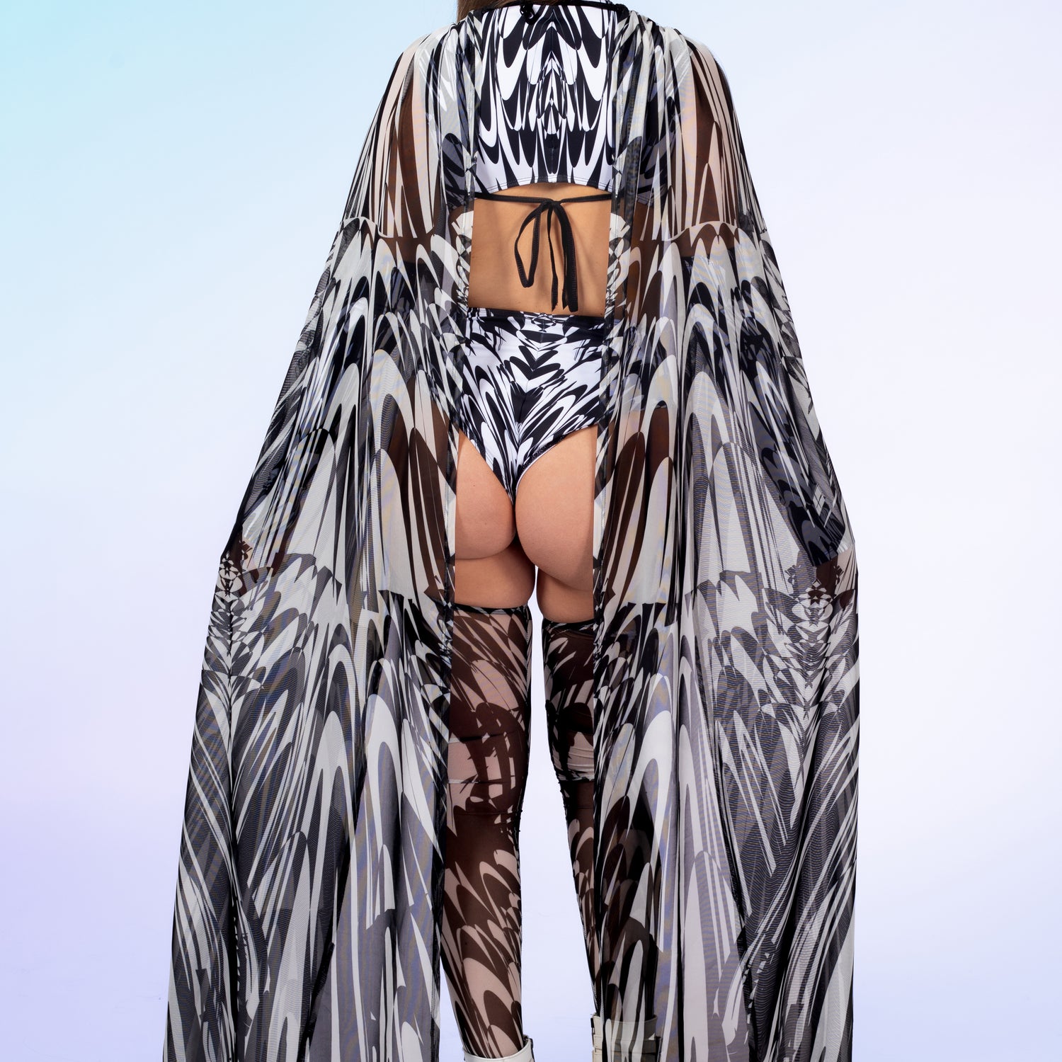 Silent Flutter Mesh Wings Mesh
