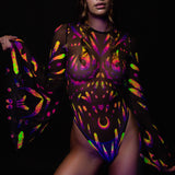 Dreamflight Mesh Bare Back Leotard