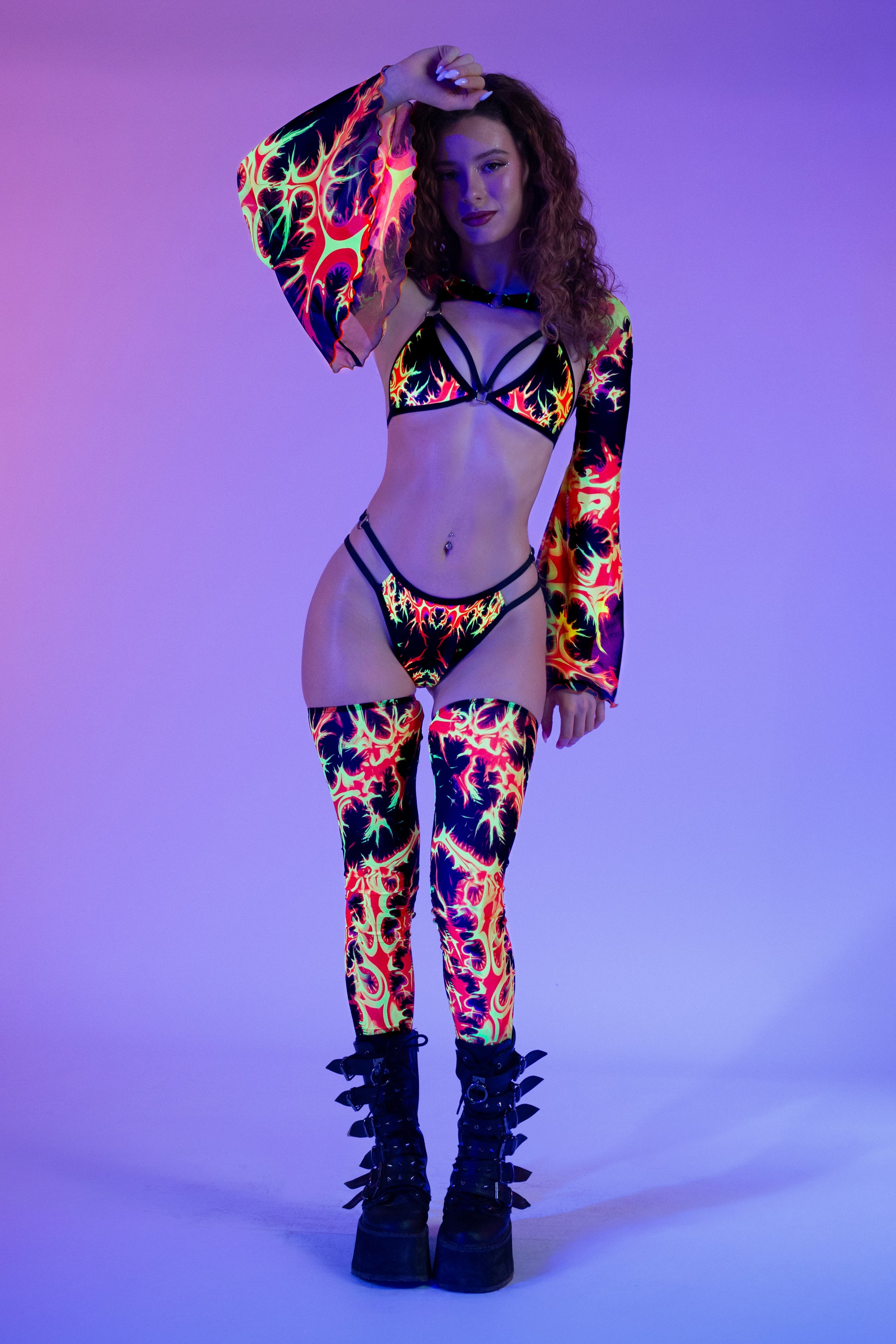 Firestone Ring Strappy Bikini 1