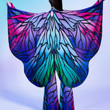Azure Elemental Fairy Open-Heart Leotard