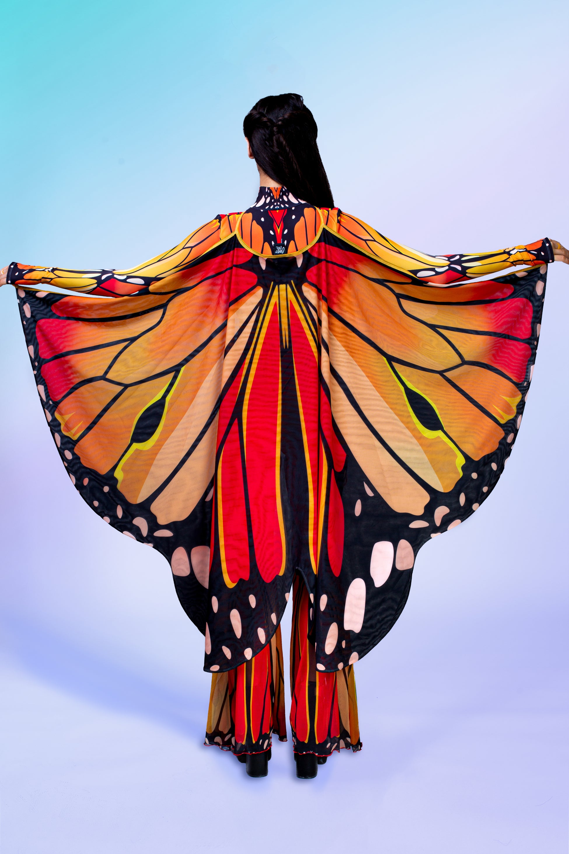 Autumn Butterfly Mesh Wings 2