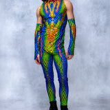 Li Zard Male Sleeveless Costume