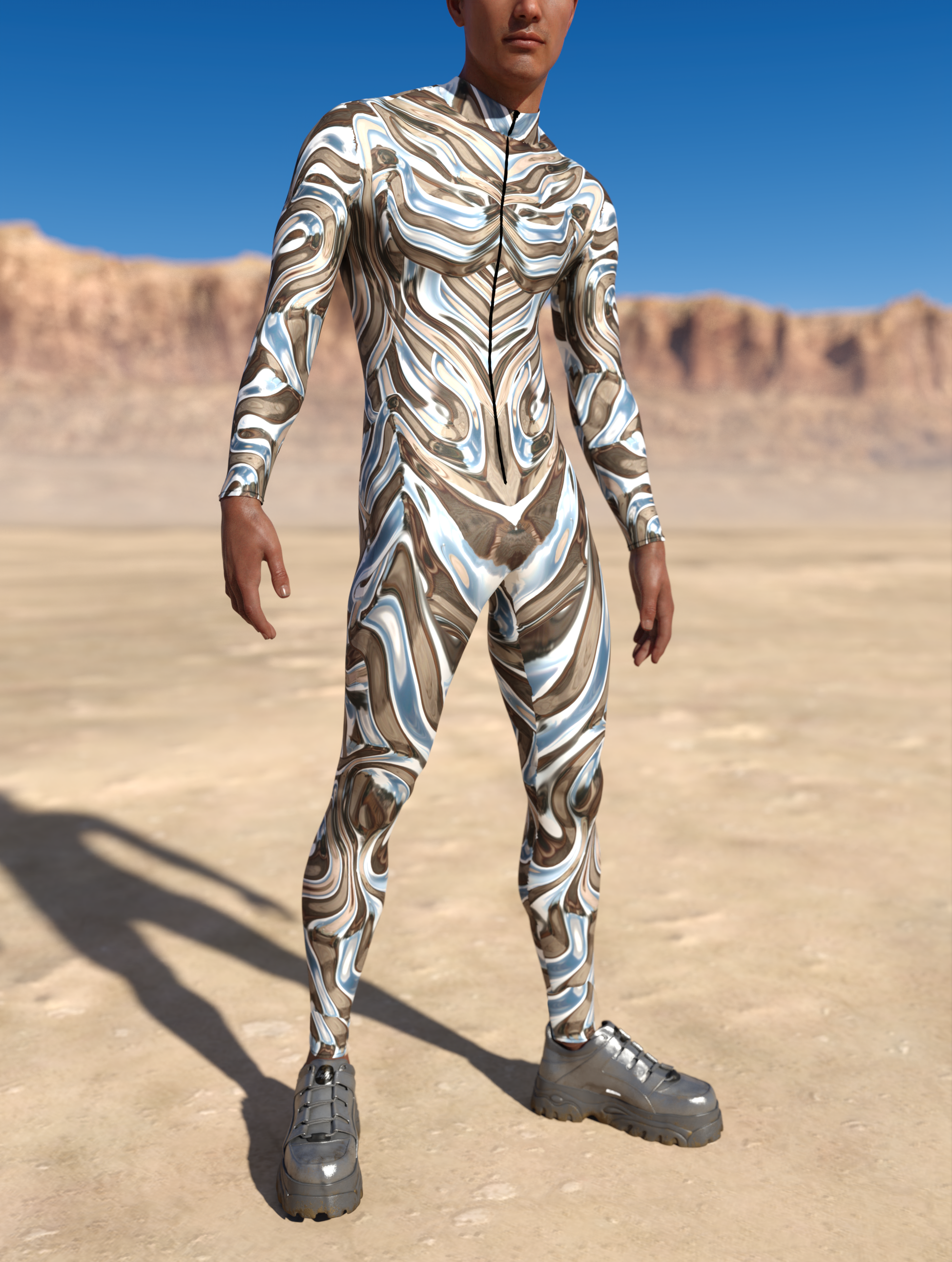 Mecha Vortex Male Costume 2