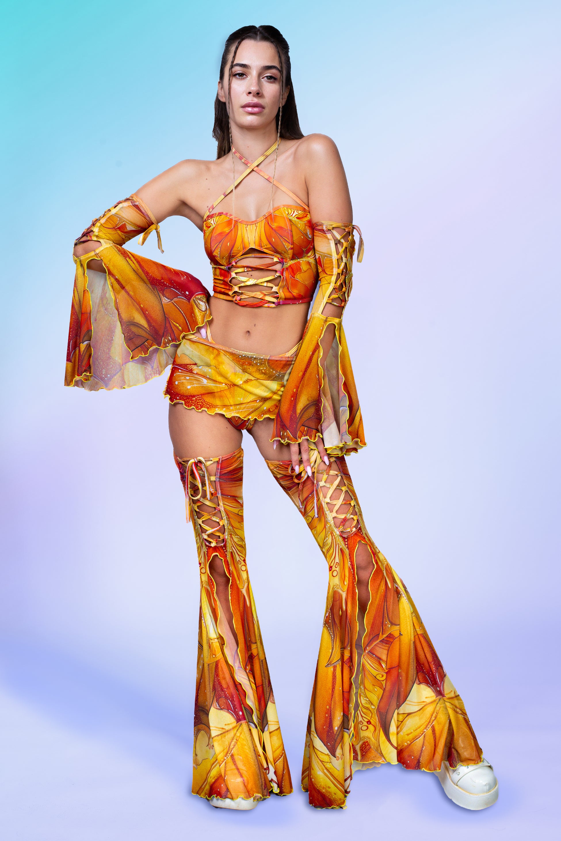 Aura Citrine Corset Top 1
