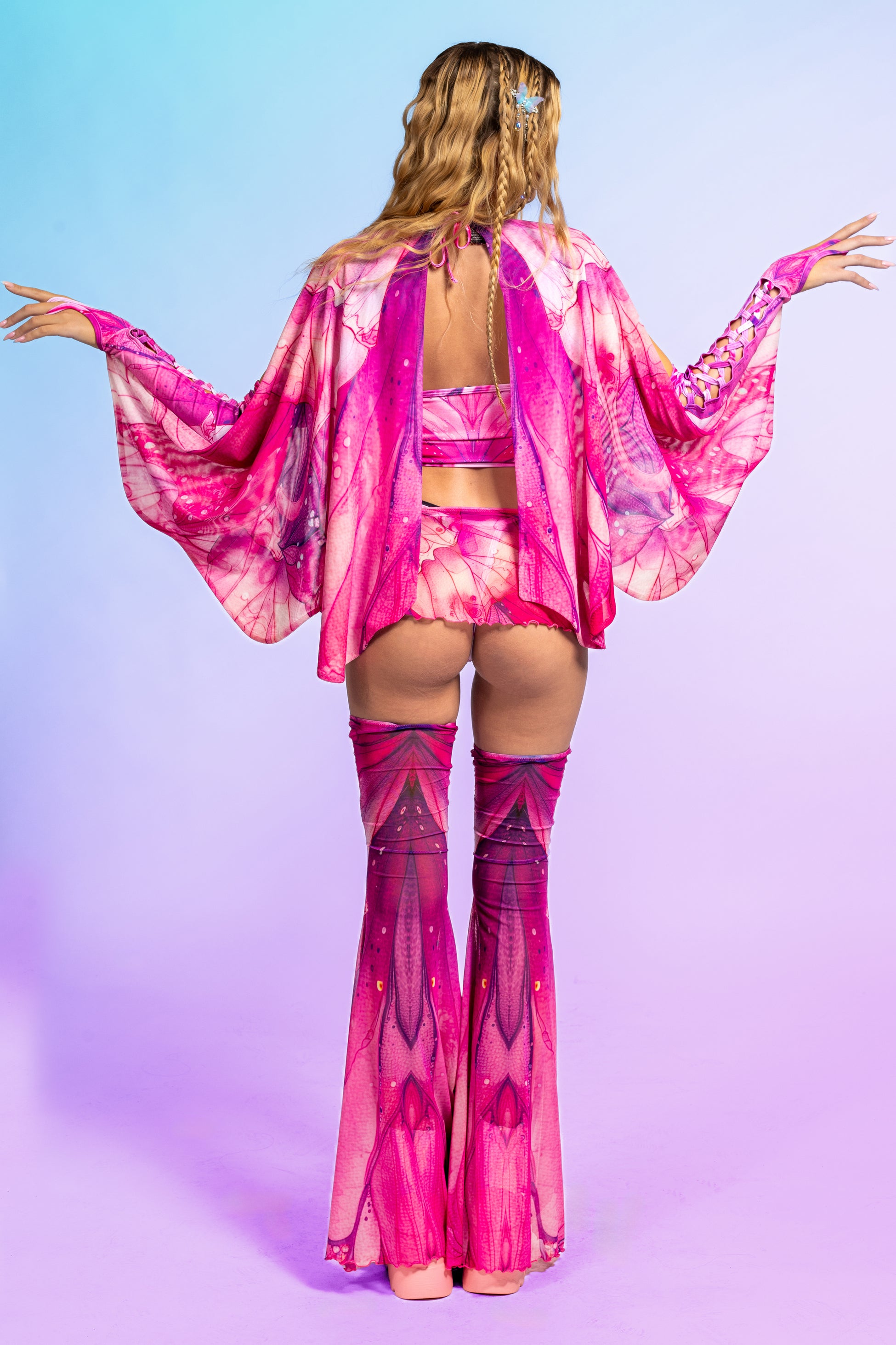 Fairy Aura Rose Corset Winged Set 2