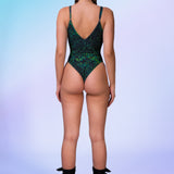 Green Empusa Rave Robe