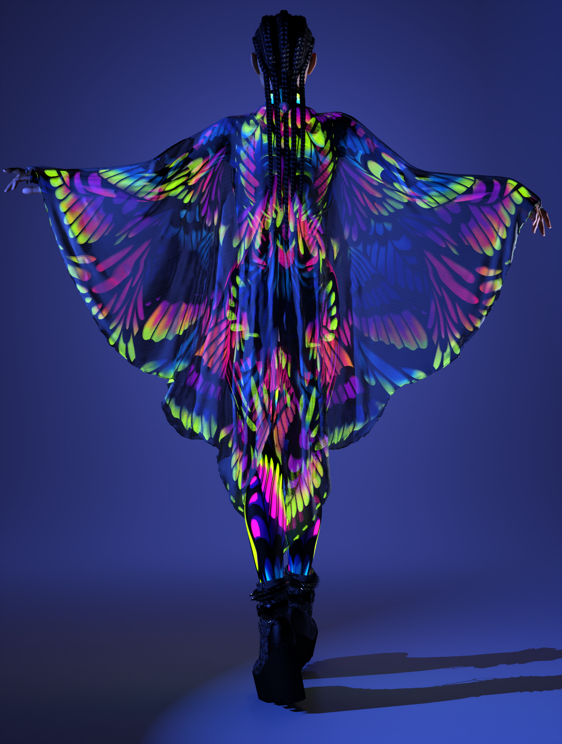 Quiver Mesh Wings 1