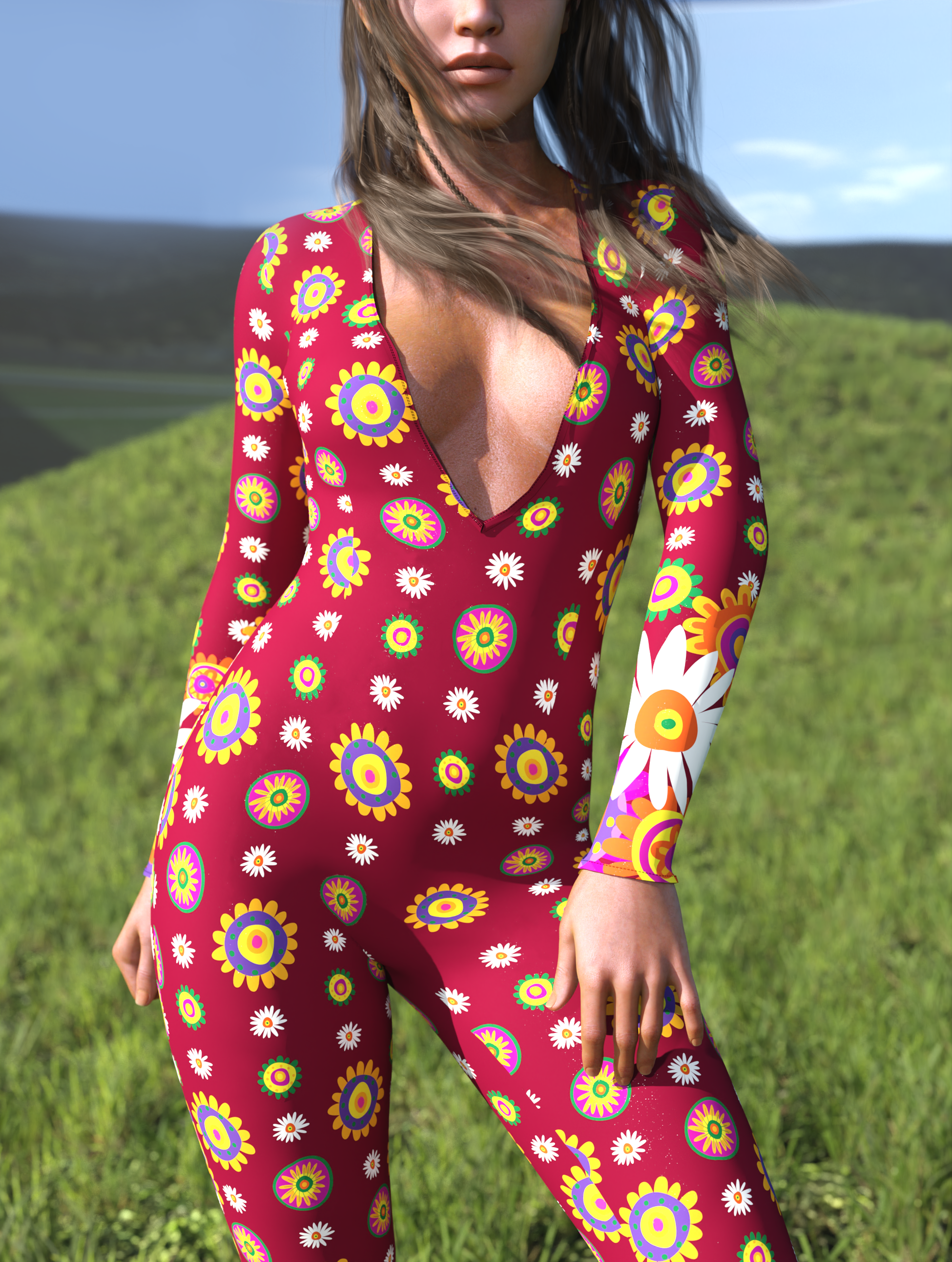 Petals Of Enchantment Low Cut Costume 1