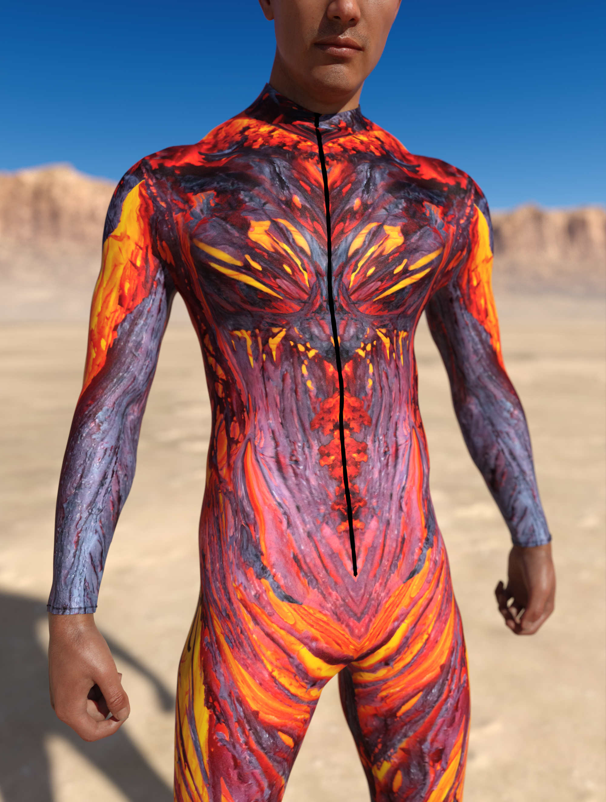 Phoenix Male Costume 1