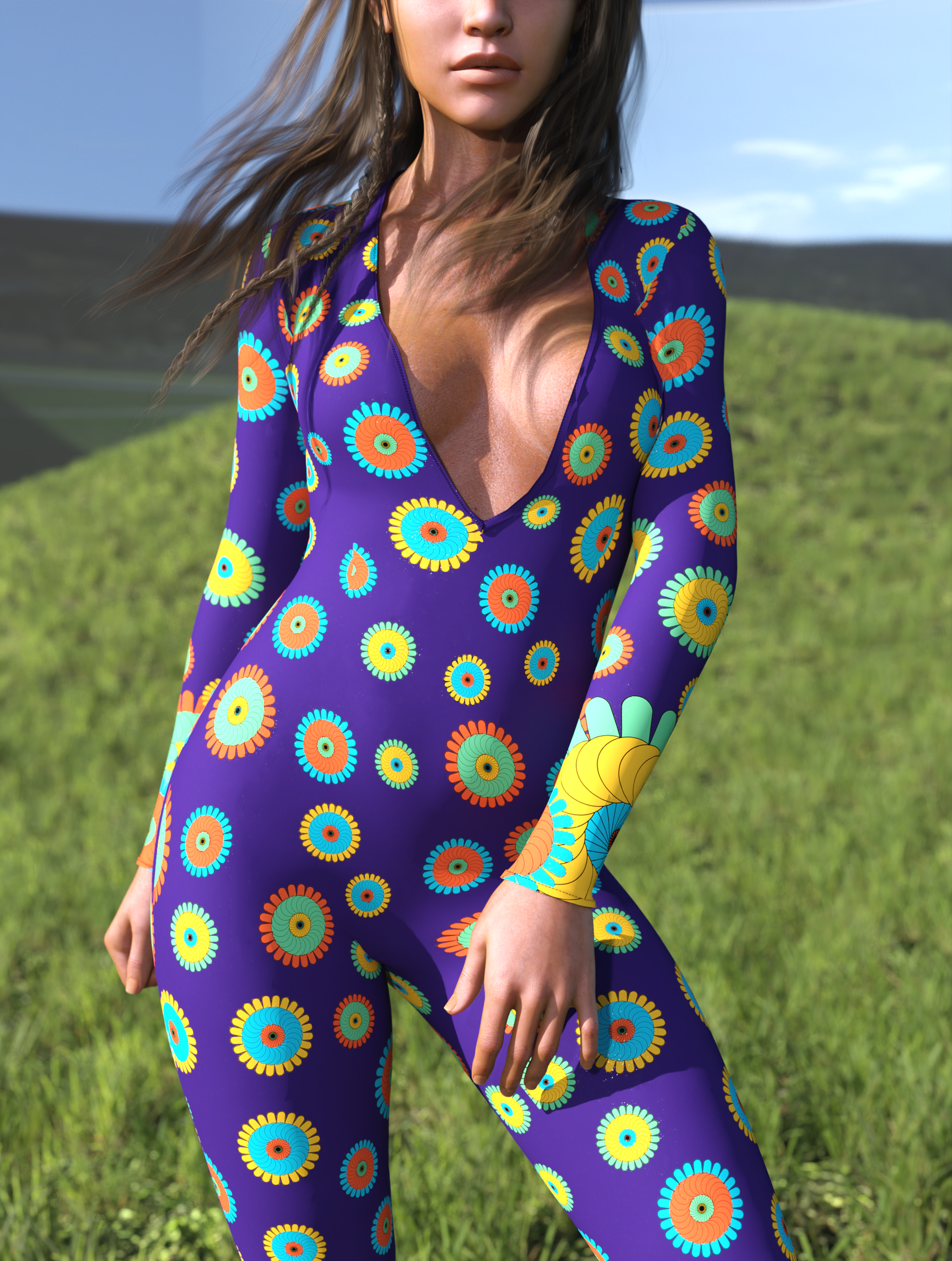 Microcosmic Low Cut Costume 1