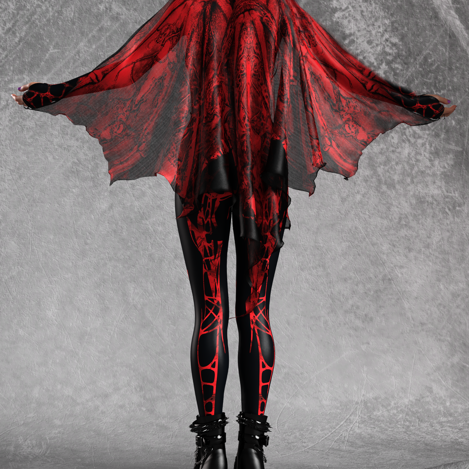Chiroptera Sangre Wings Set 8