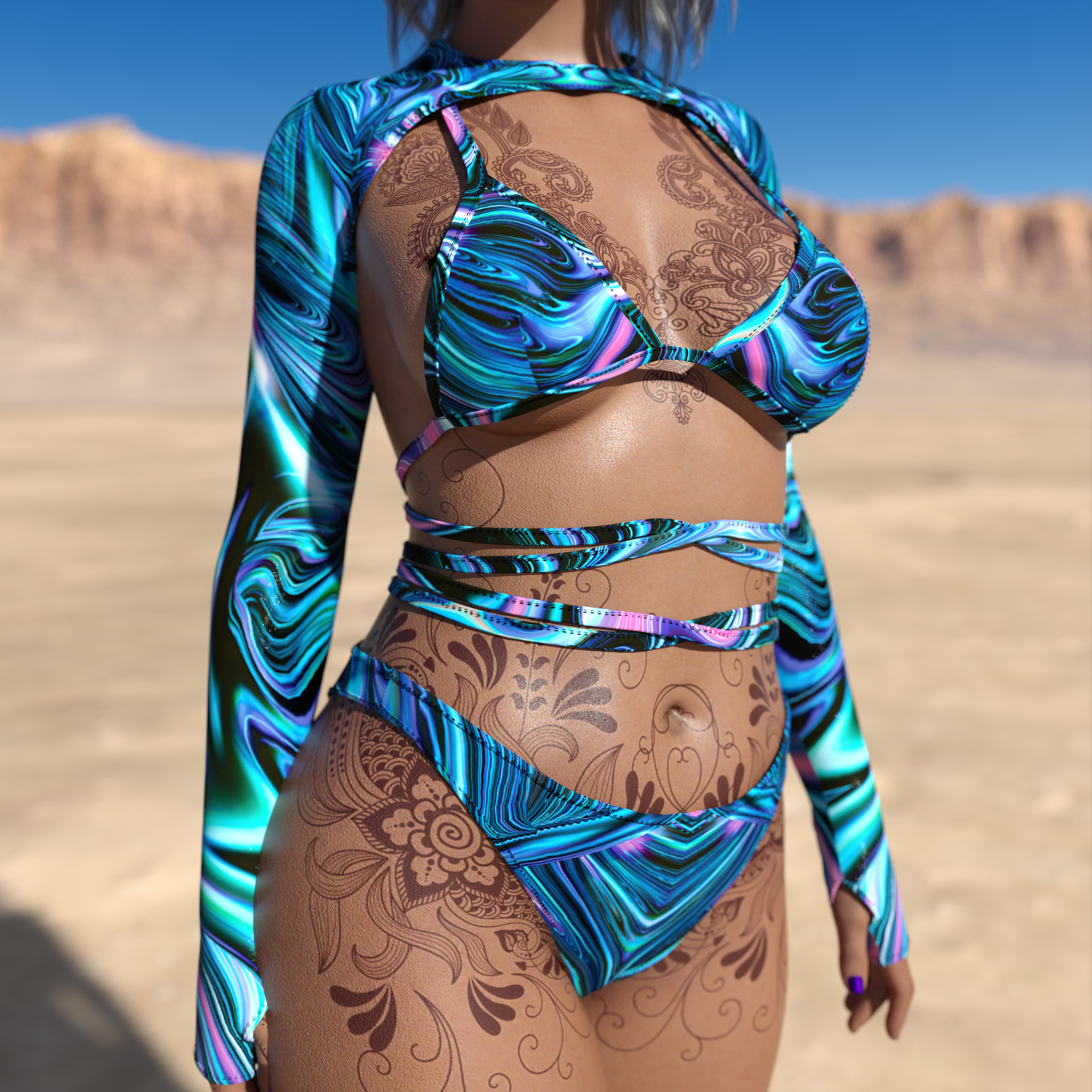 Frost Thing Duster Set