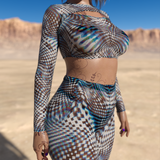 Pimped Mesh Cutout Top