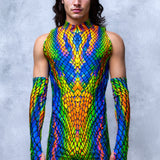 Li Zard Male Sleeveless Costume