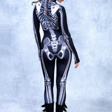 Silver Skeleton Costume