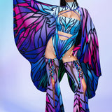 Azure Elemental Fairy Open-Heart Leotard