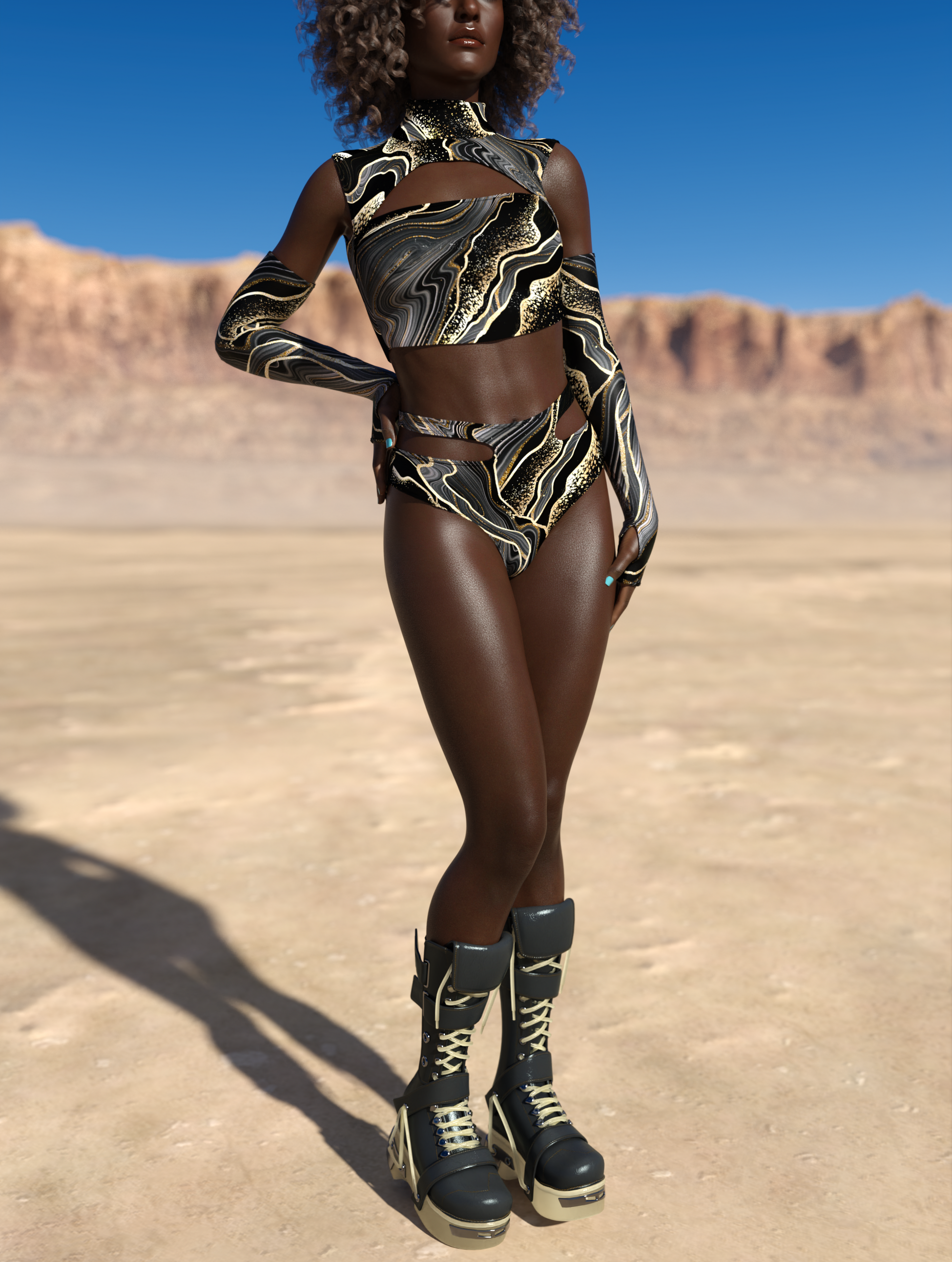 Extasis Cutout Rave Top 2