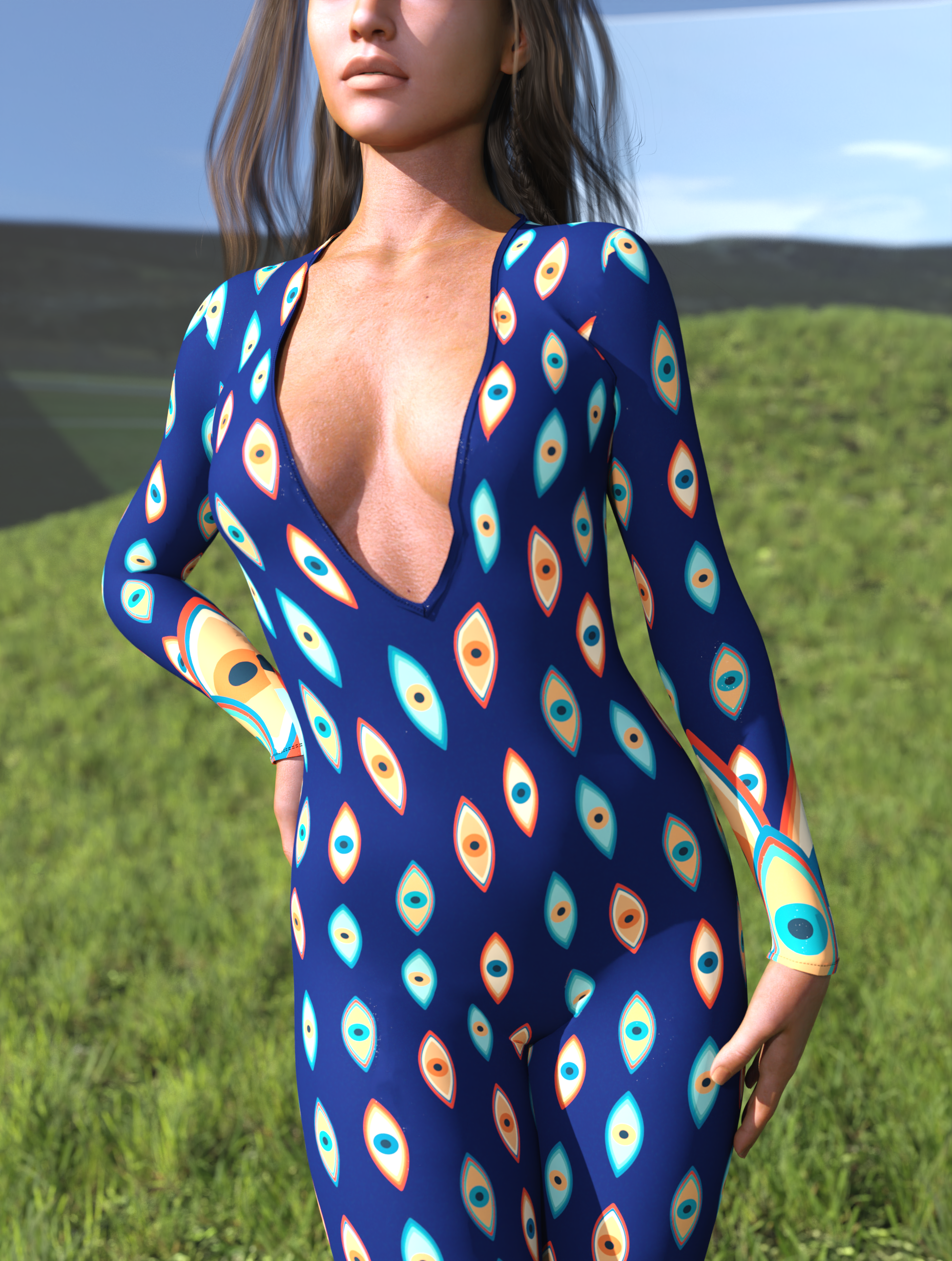 Hypnotic Resonance Low Cut Costume 1