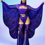 Celestia Amethyst Fairy Open-Heart Leotard