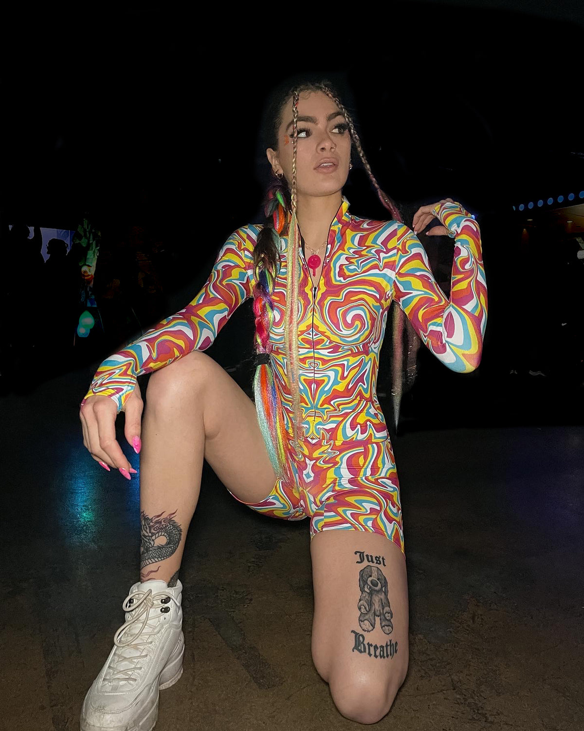 Dopamin Biker Costume