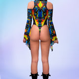 Sawayama Mesh Teardrop Leotard