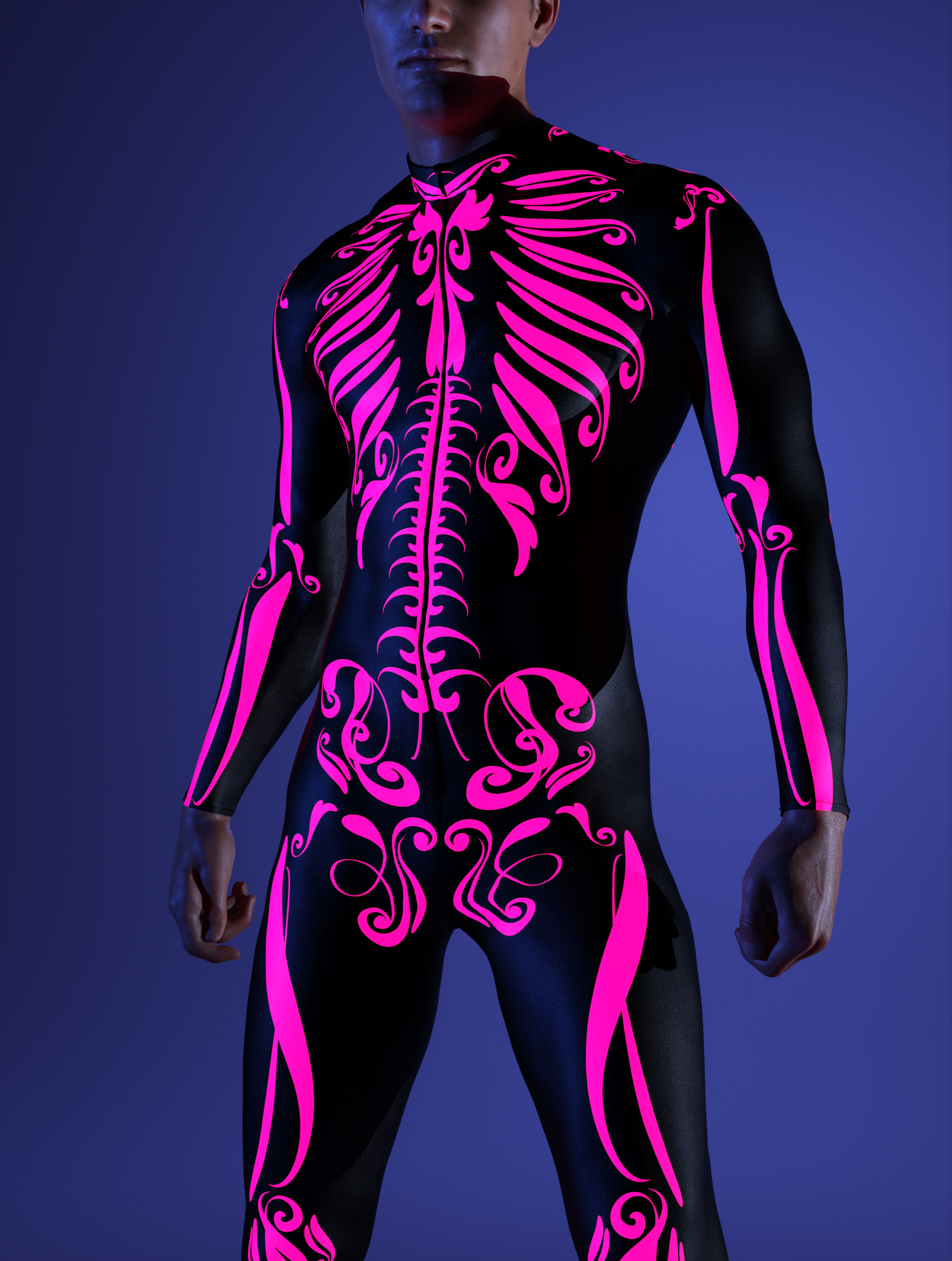 Eos Skeleton Male Costume 1