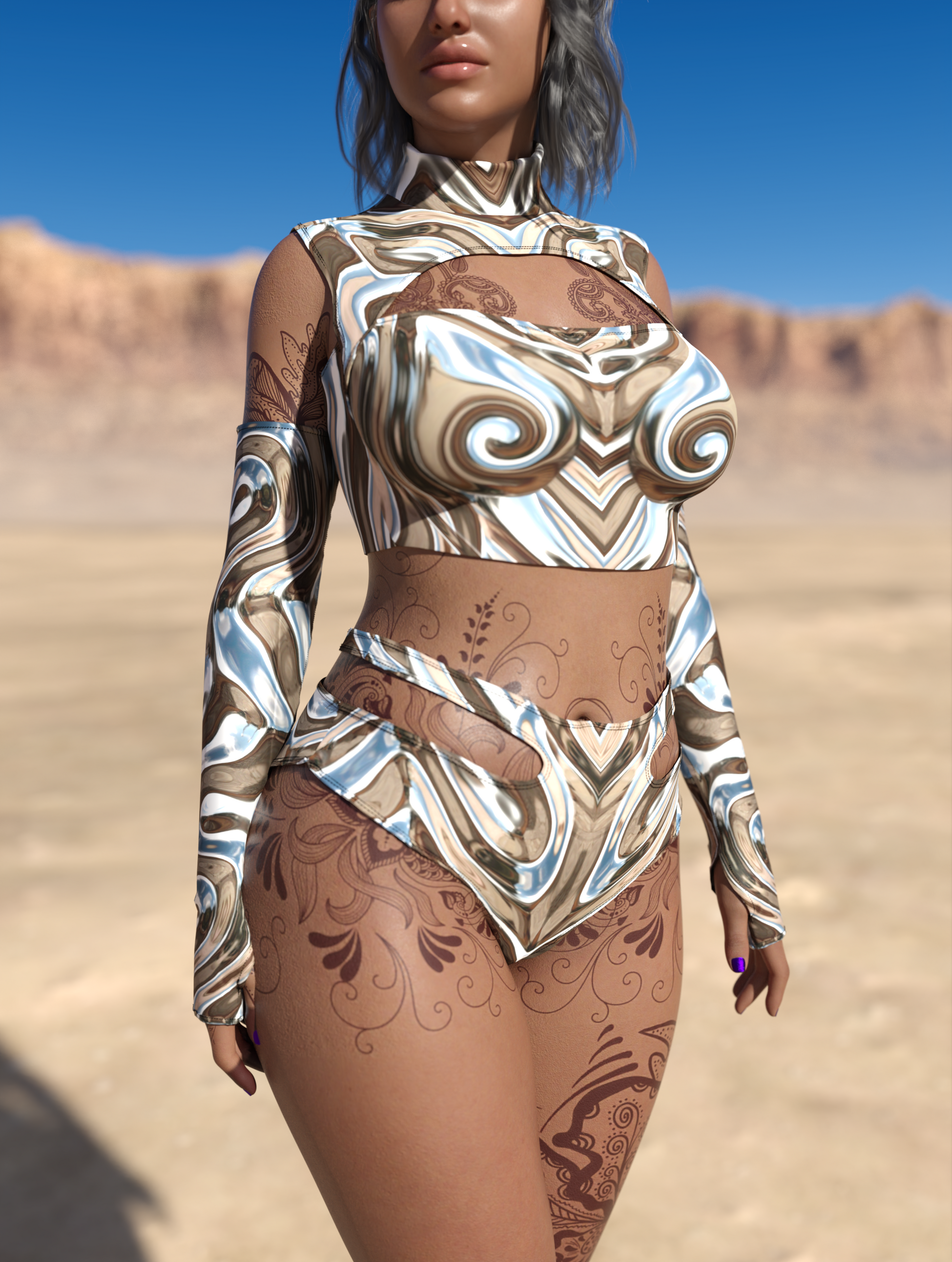 Mecha Vortex Mesh Wings 2