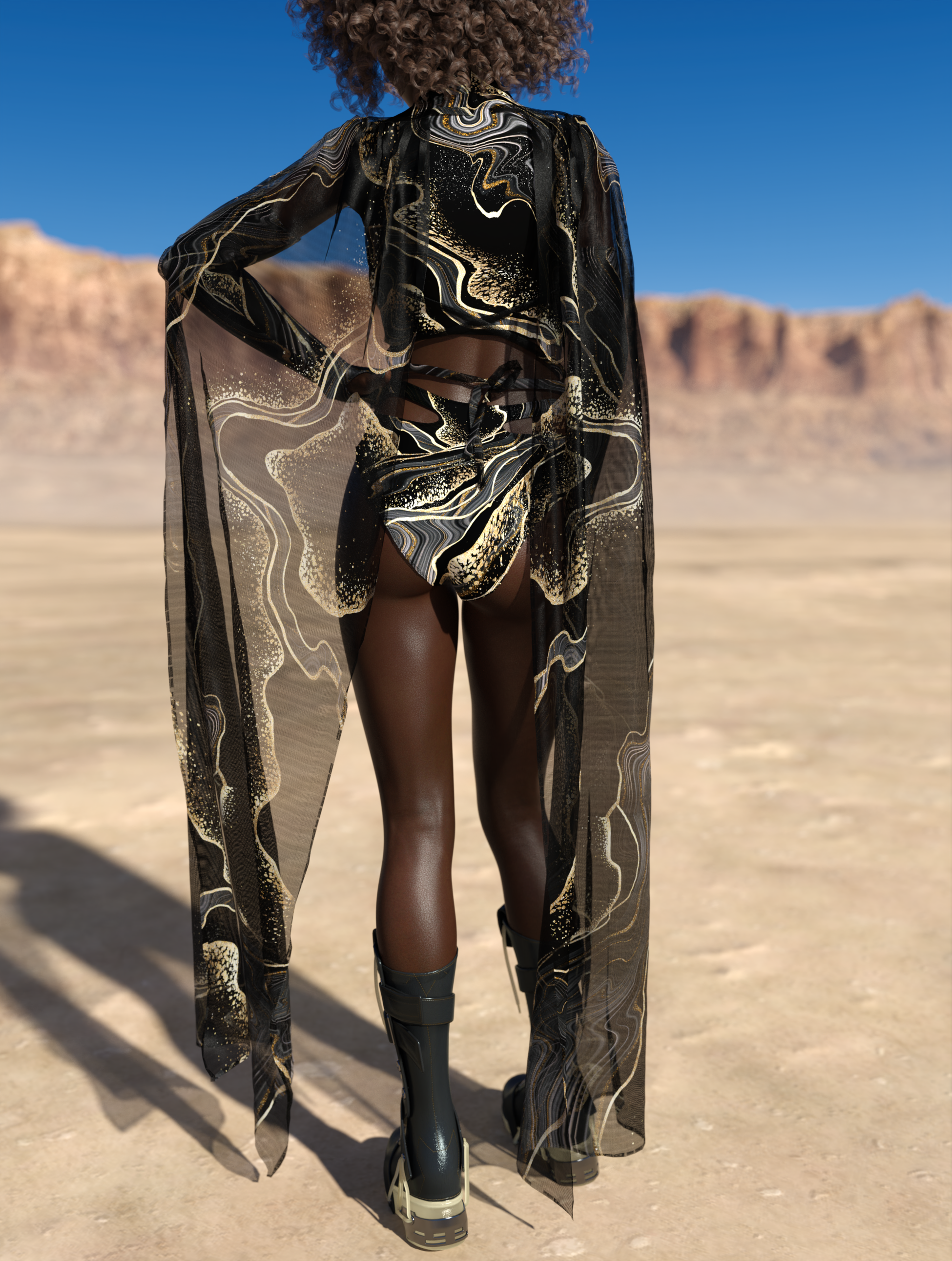 Extasis Mesh Wings 1