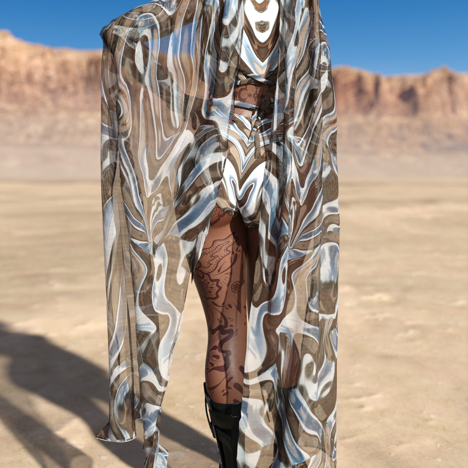 Mecha Vortex Mesh Wings