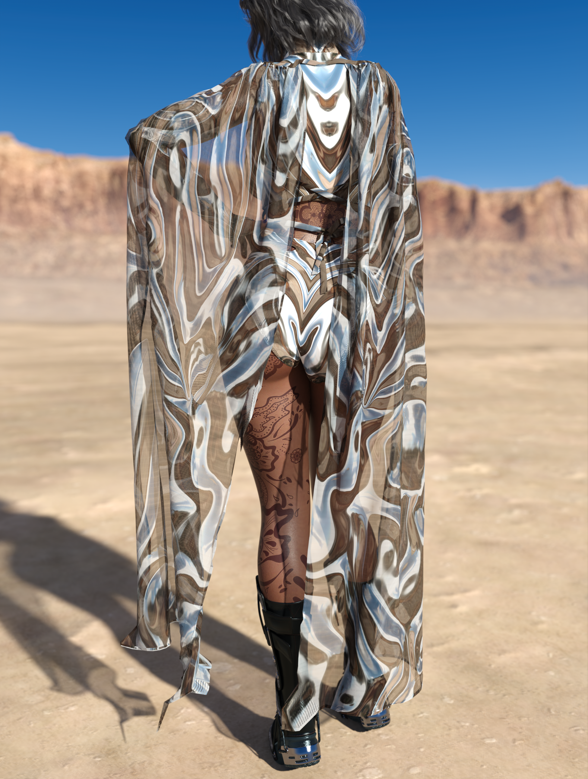 Mecha Vortex Mesh Wings 1
