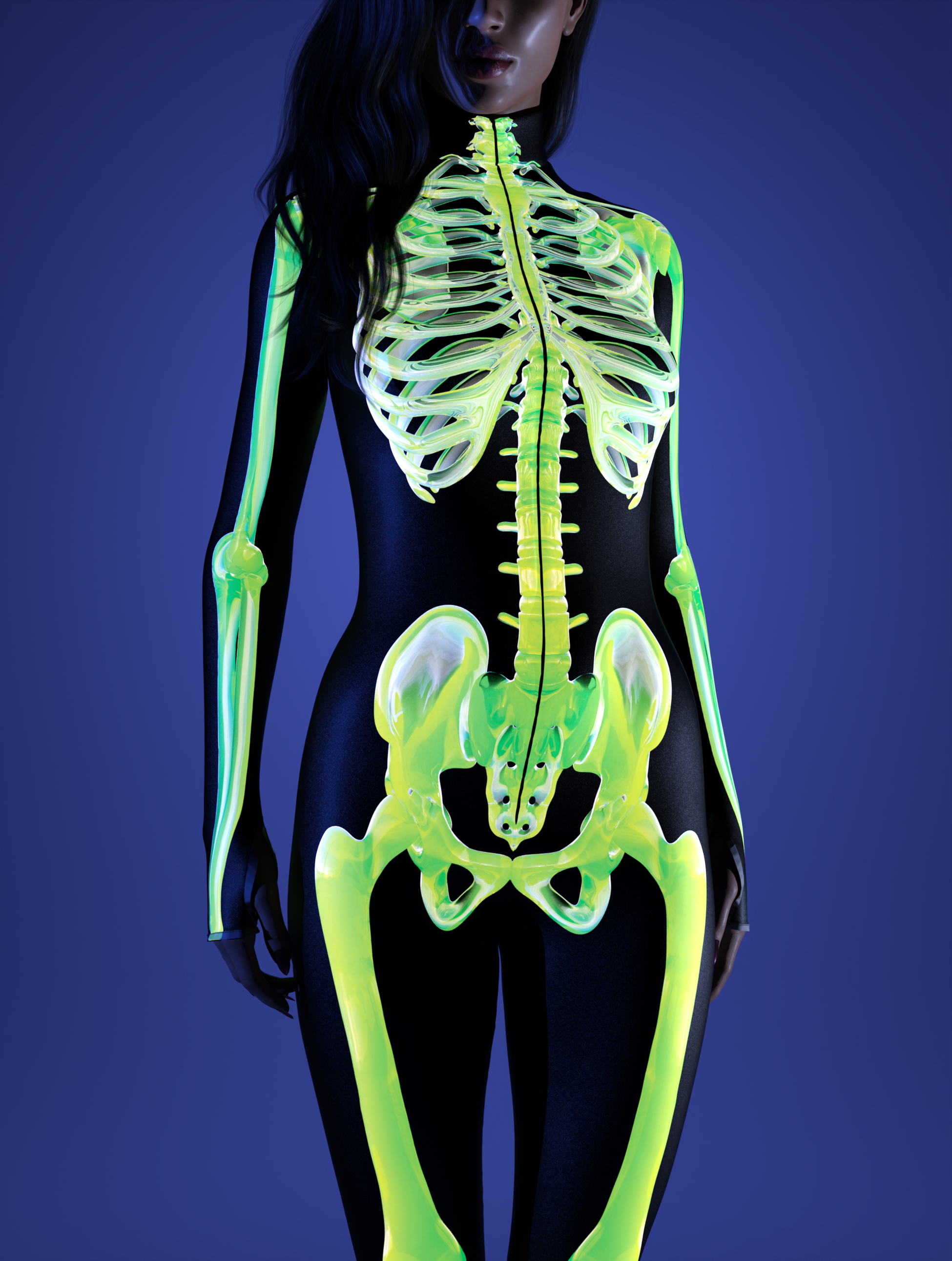 Jelly Skelly Costume 1