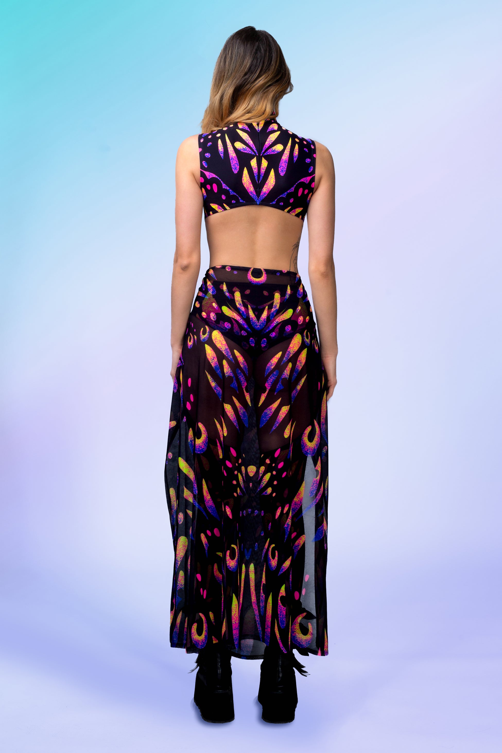 Dreamflight Mesh Duster Skirt 2