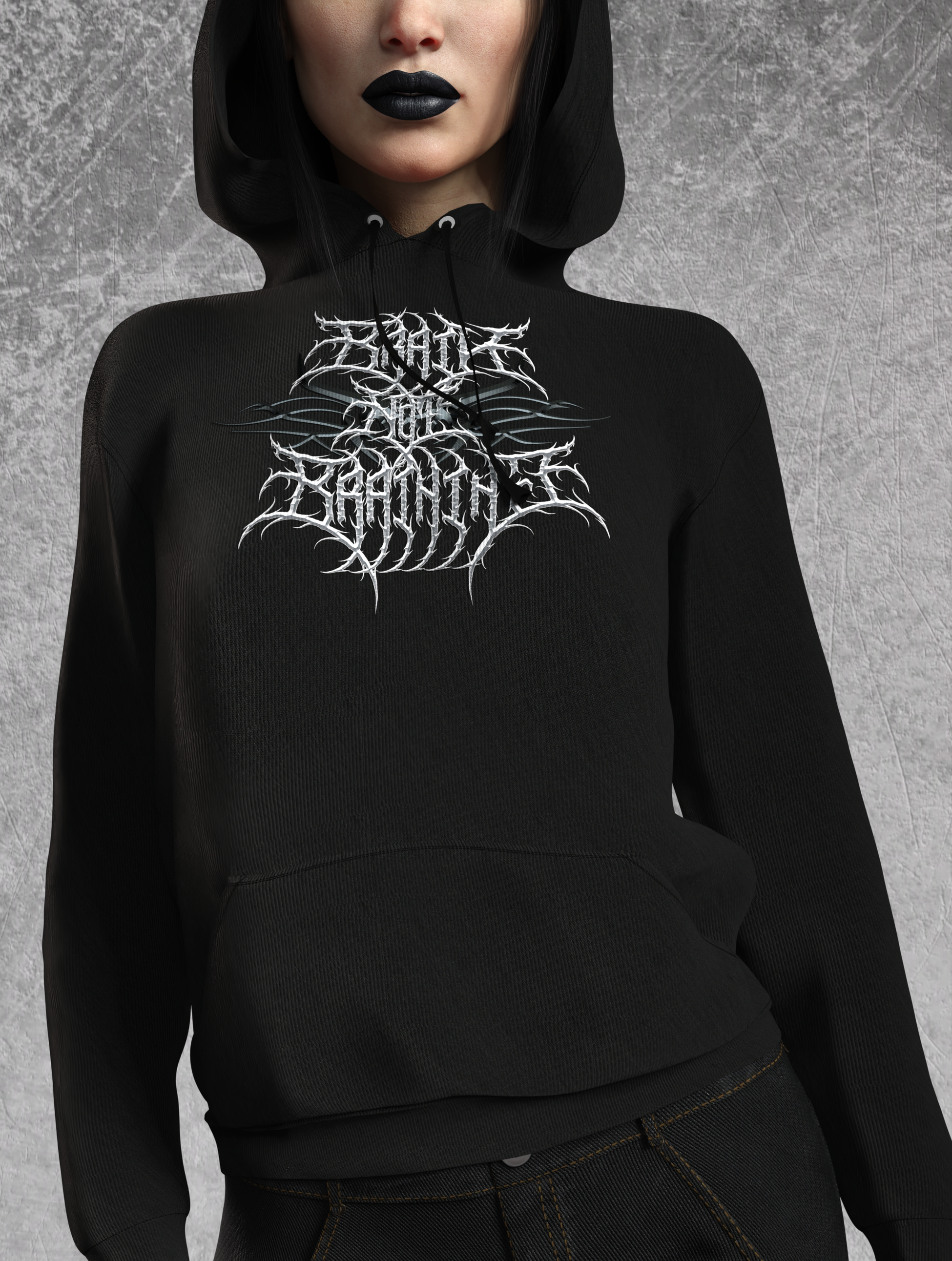 Brain Not Braining Hoodie 2