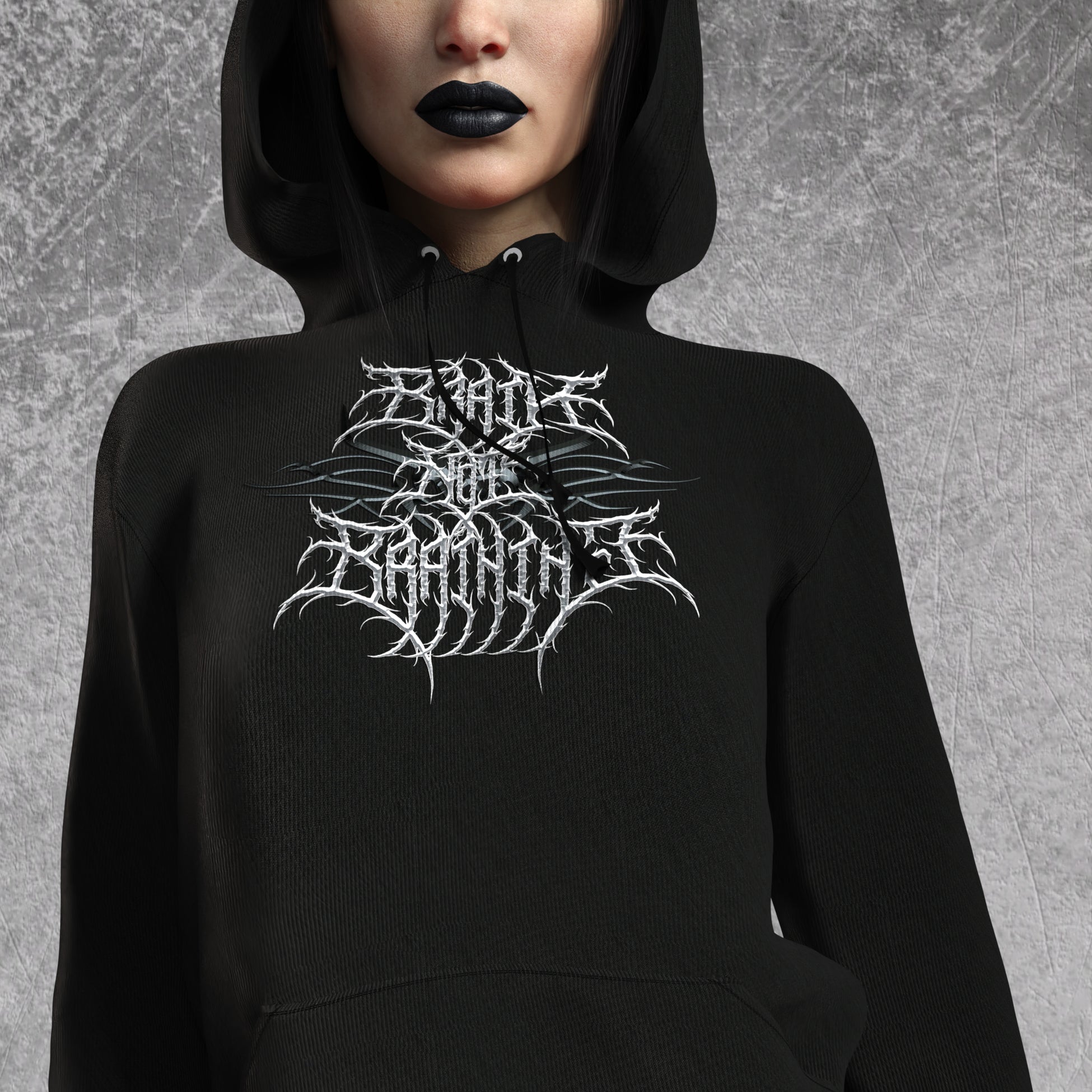 Brain Not Braining Hoodie 1