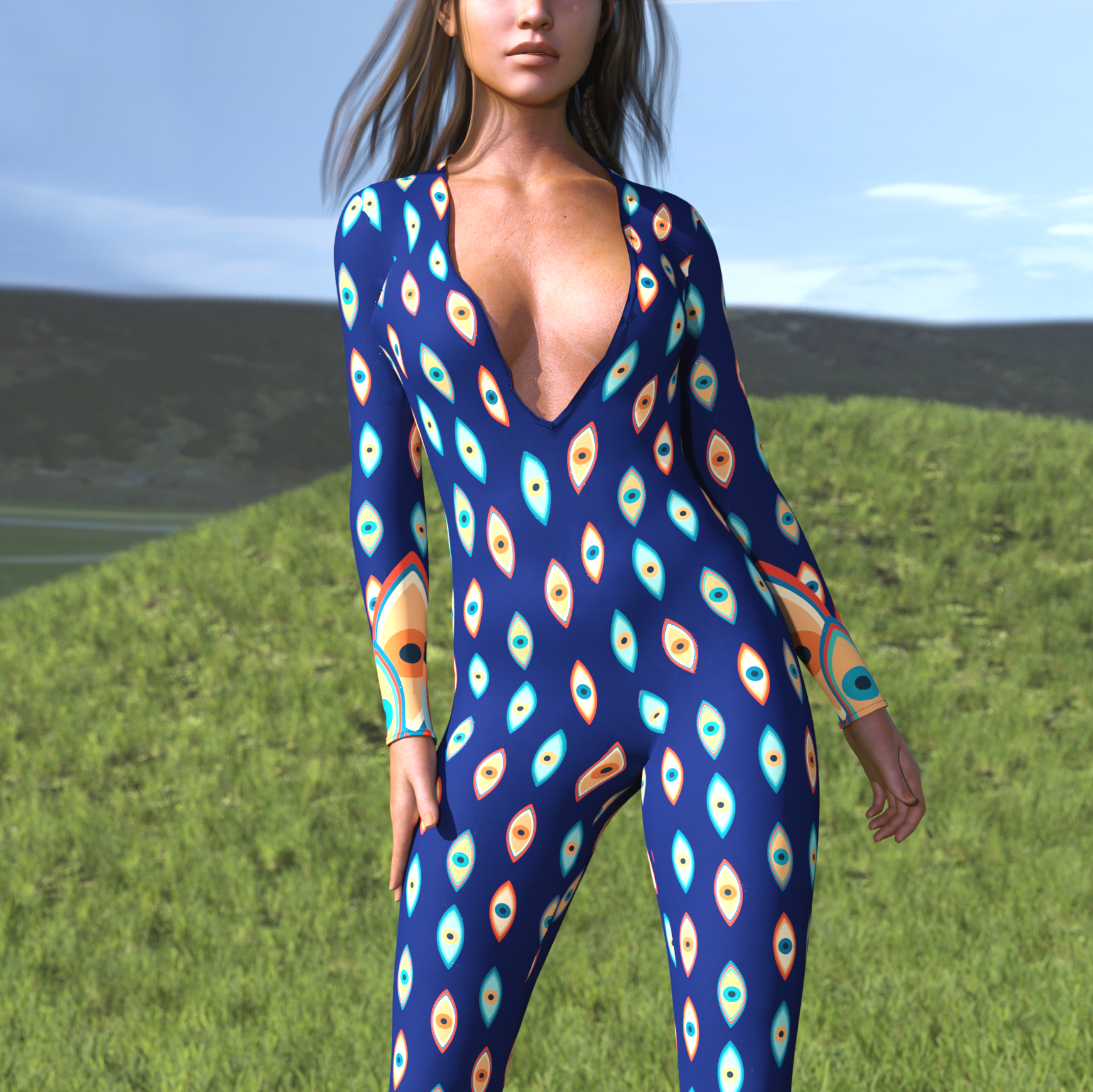 Hypnotic Resonance Low Cut Costume 2