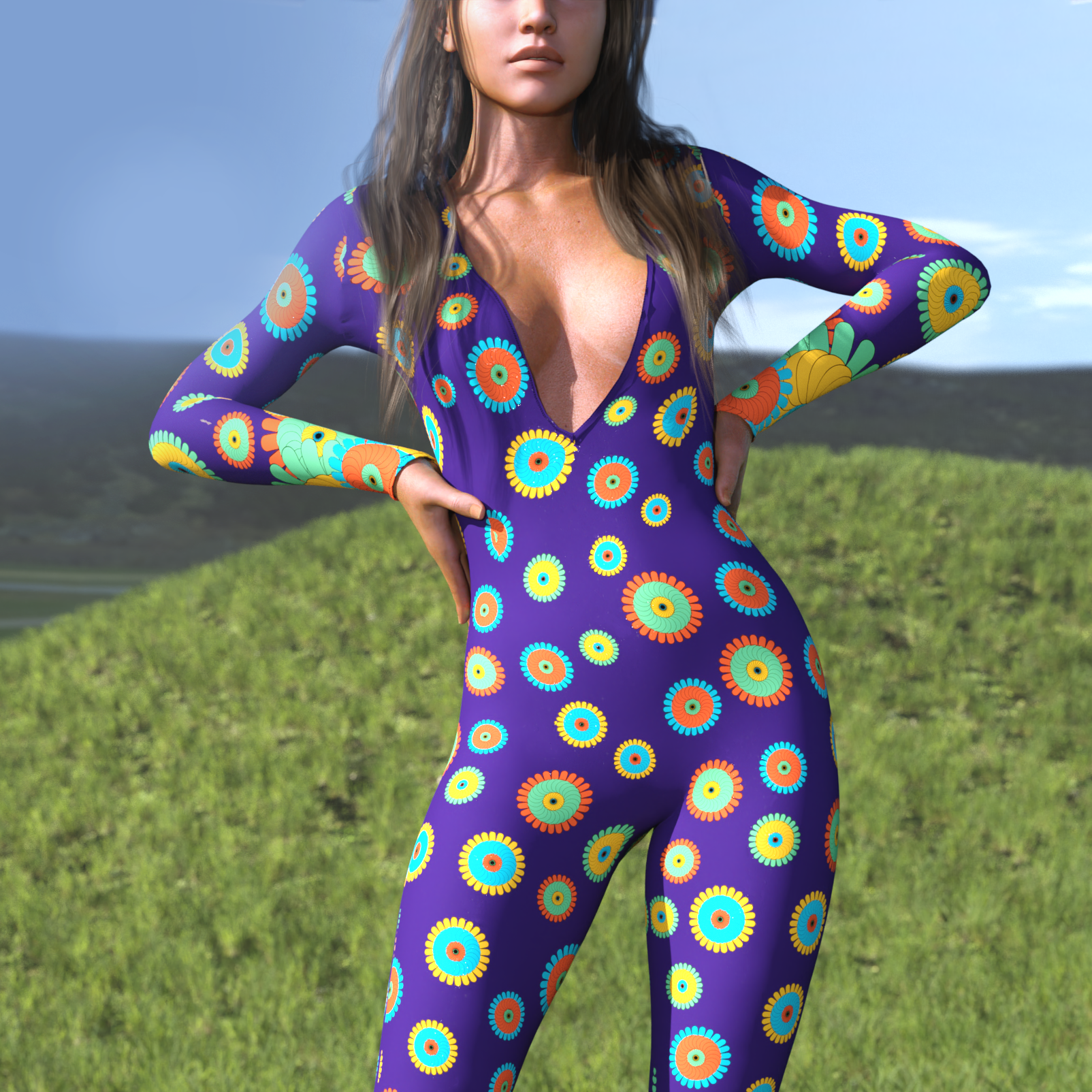 Microcosmic Low Cut Costume 2