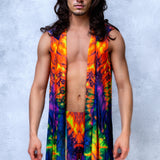 To Dye For Mesh Male Vest Set