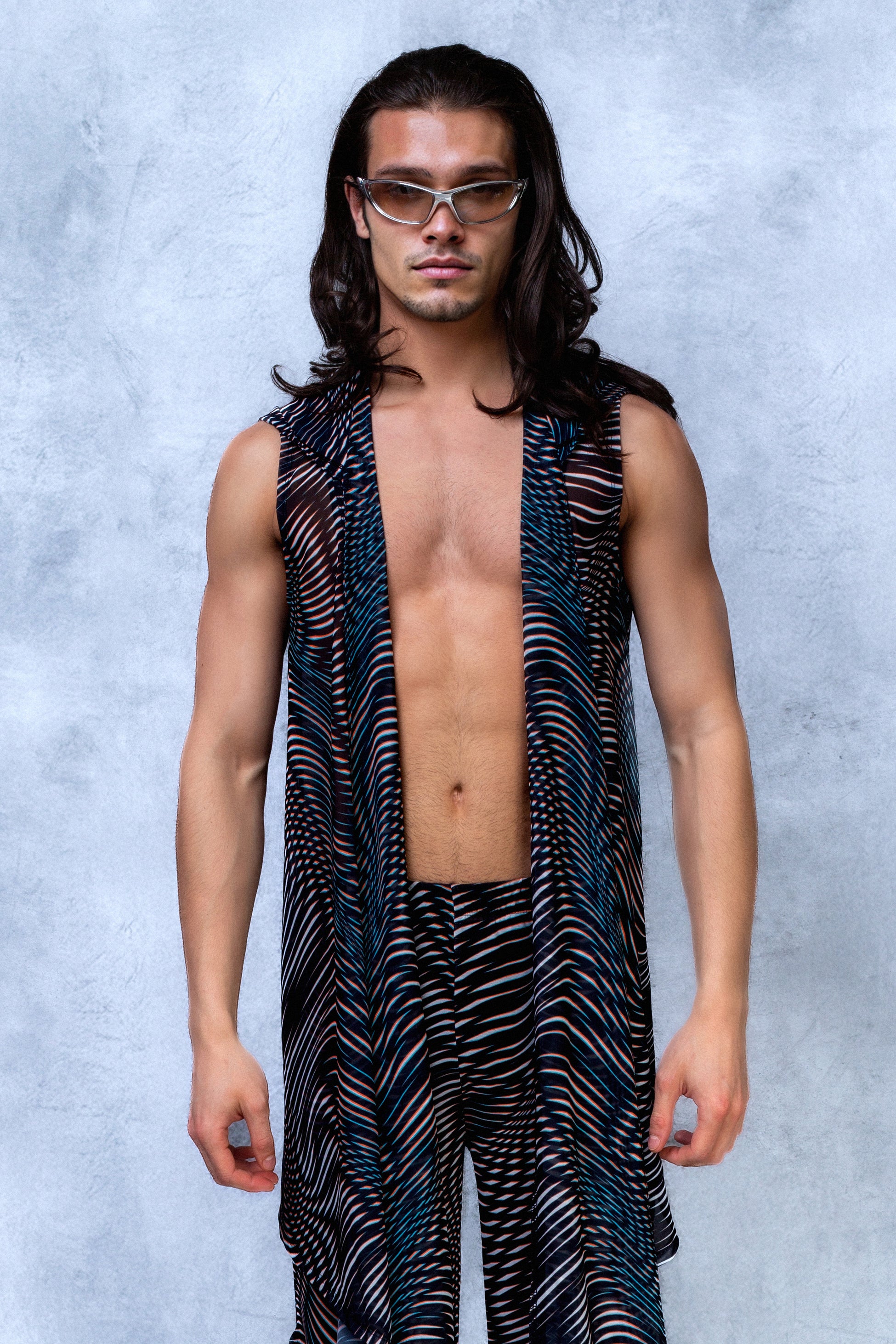 Reflektor Mesh Male Vest Set 1