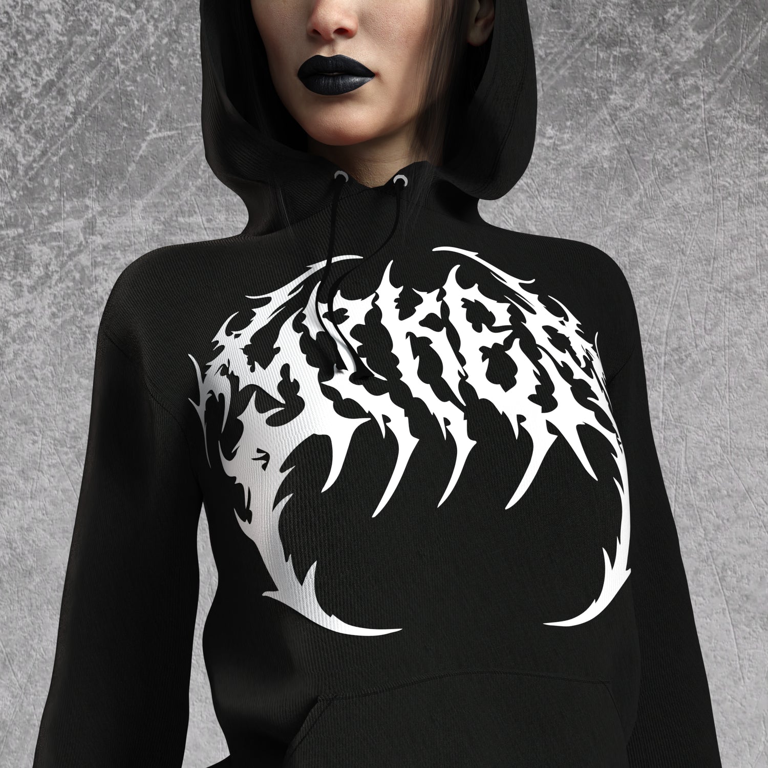Yikes Hoodie Black
