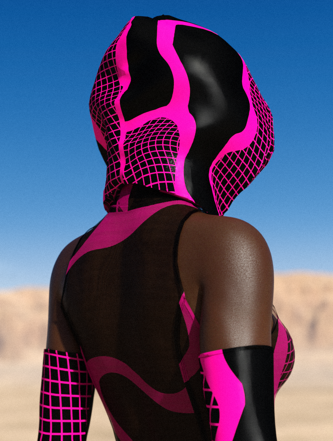Slither Signal Rave Hood