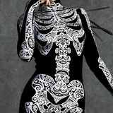 La Muerte White Skeleton Costume