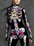 La Muerte Color Skeleton Costume